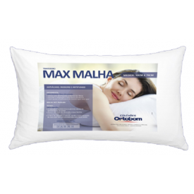 Travesseiro Max Malha da Ortobom - 70 x 50 cm